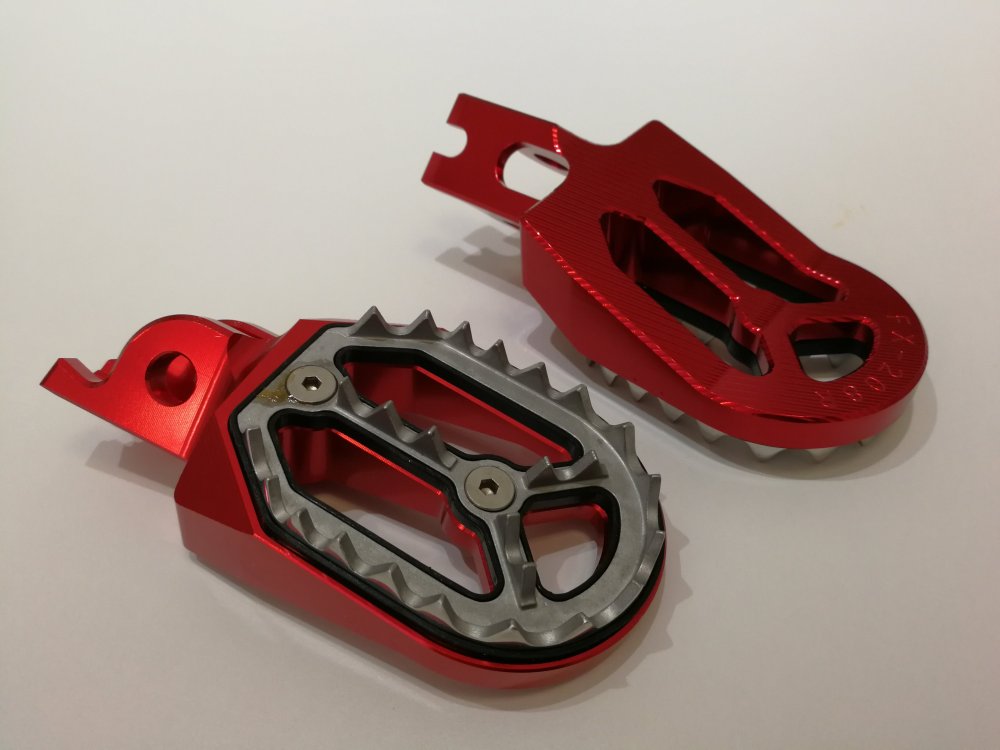 Foot pegs for Honda CRF 250 Rally from eBay